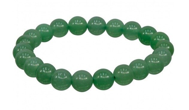 Green Aventurine Bracelet -  elastic band - LIMITED AVAILABILITY - ORDER NOW!