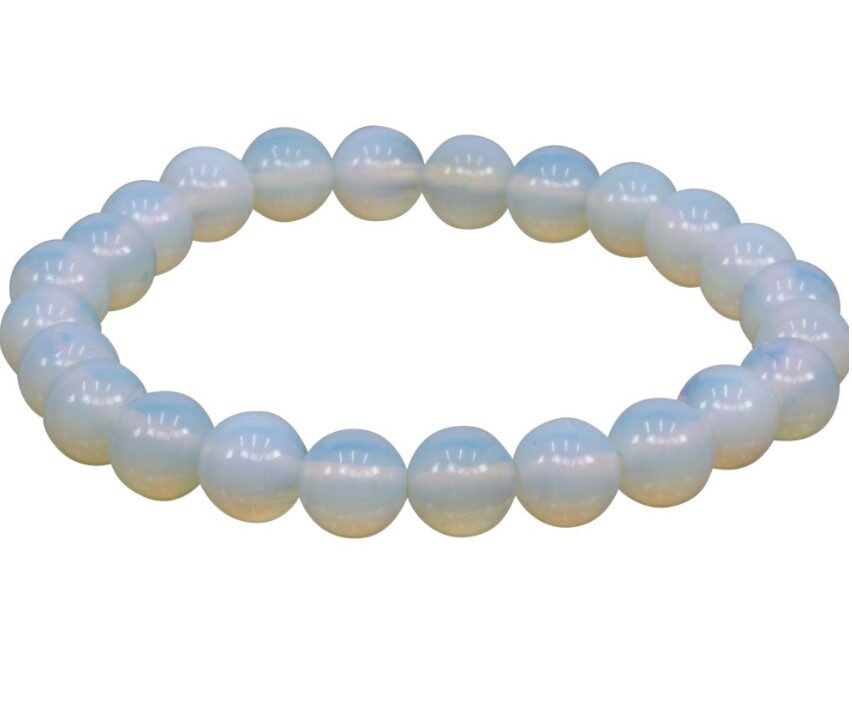 Opalite Bracelet - elastic band- LIMITED AVAILABILITY - ORDER NOW!